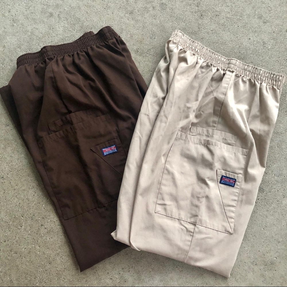 Cherokee WorkWear Women's Elastic Cargo Scrubs